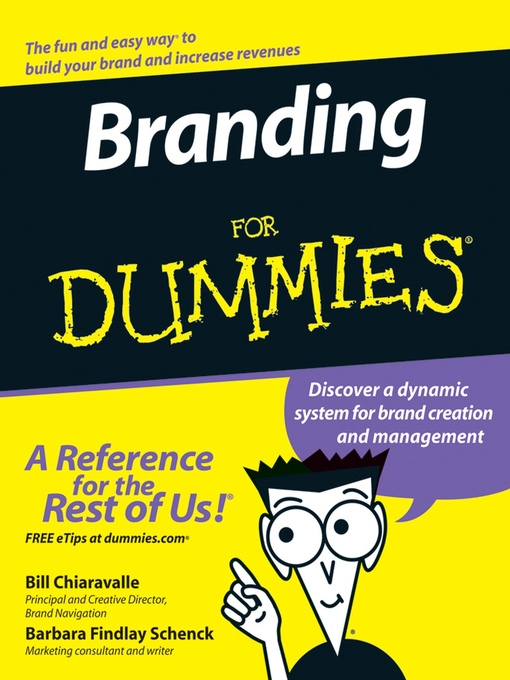 Title details for Branding For Dummies by Bill Chiaravalle - Available